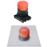 S2ER-E1R2AB Кнопка грибовидная