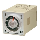 AT8SDN Аналоговый таймер, Звезда-треугольник, 8-контактный штепсельный, Контакт "Звезда": НО контакт: 1, Контакт "Треугольник": НО контакт: 1, диапазон от 0,5 до 100 сек, питание 100-240VAC/24-240VDC