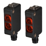 BJR10M-TDT-C-P-F Фотодатчик, на пересечение луча, дистанция срабатывания 10 м, на свет / на затемнение, Корпус маслостойкий IP67F, Коннектор на корпусе, PNP-выход с открытым коллектором, 12-24VDC