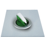 S3SFN-L1BY Селекторный переключатель "клюв", короткая ручка Shark, с возможностью подсветки, 2-х позиционный, без фиксации, БЕЗ Блоков контактов, цвет Синий