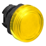 LPL5 Колпачок светового индикатора, пластиковый корпус из полиамида, под диаметр отверстия d=22 мм, (без крепежного основания LPXAU 120), цвет колпачка желтый