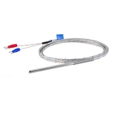 TW-R(CA)^d=4.8*30L*1.5M Термопара тип CA (K), проводной вывод 2 точки d=4.8мм, длина головки 30 мм, длина кабеля 1.5 метра