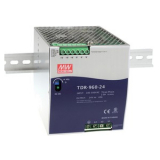 TDR-960-24 Источник питания на DIN-рейку, вход: 3-фазное 340-550В, выход: 24В,40А,960Вт