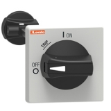 SM2X18B200R Ручка с устр-ом блокировки дверцы, блокирумая навесным замком, в комплекте с тягой 200 мм, IP65, черный цвет