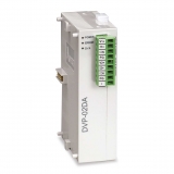 DVP02DA-S, 2AO, Модуль расширения для ПЛК