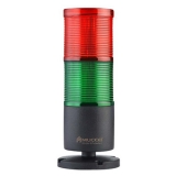 SNT-7022-S2 Светосигнальная колонна, 70 мм, 2 секции, постоянное свечение, 40-260V AC/DC, RG, IP65