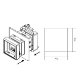 DPA-PFKIT крепежное приспособление для щитового монтажа