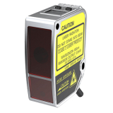 PDA-CC10DGR Лазерный датчик измерения расстояния 30...100 мм, стандартный 0,3% от полной шкалы, 650 нм, OLED дисплей, выход RS485 + выход PNP/NPN NO/NC, питание 10..30VDC, IP67, кабель 2 м, 4-pin