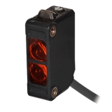 BJR1M-DDT-P Фотодатчик, диффузное отражение, дистанция срабатывания 1 м, на свет / на затемнение, Корпус маслонепроницаемый IP67G, кабель маслостойкий, PNP-выход с открытым коллектором, 12-24VDC