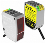 PDA-CR50TGIM Лазерный датчик положения объектов с цифровым OLED дисплеем, рабочая дистанция 50 мм ±15 мм, шкала 30 мм, высокоточный 0,1% от шкалы, красный 650 нм, аналоговый выход 4...20mA + выход PNP/NPN NO/NC, питание 12…24VDC, IP67, кабель 2 м