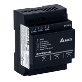 DRU-24V10ACZ  ИБП (UPS), корпус пластик, Входное напряжение 24VDC до 10А макс, Выход 24VDC до 10А, Ток зарадки 0,5А, установка на DIN рейку, Т от -20..+60, Chrome Series