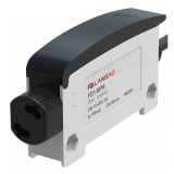 FD1-NPR Усилитель для оптоволоконных датчиков, без дисплея, выход  PNP/NPN, режим работы на свет/на затемнение, питание 12-24VDC, без задерки / задержка выкл. 100 мс. IP54, Кабель 2 метра