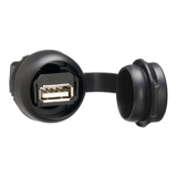 LPXS00 USB разъем, A-A тип. Переходник под диаметр отверстия 22 мм