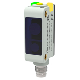 PSE-GM2DNBB-E3 Фотодатчик на прозрачные объекты, отражение от рефлектора TD-09A и кроншт. ZJP-8 в комплекте, расст. сраб. до 2 м, синий 460 нм, 32,5x20x12 мм, выход NPN, на свет/на затемнение, рег. чувст, питание 12-24VDC, IP67, разъём M8 4-pin