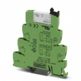 PLC-RSC-24DC/1AU/SEN Интерфейсный блок PLC серии “Sensor”, состоит из базового клеммного модуля PLC-BSC...SEN с винтовыми зажимами и вставным миниатюрным реле с многослойными контактами, устанавливается на монтажную рейку NS 35/7.5, 1 замыкающий контакт, 