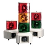 MSGS Вращающаяся маячковая колонна с лампами накаливания и звуковым блоком