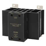 SRH1-1460R 1-фазное твердотельное реле с встр. радиатором, монтаж на DIN рейку, входное напряжение 4-30 VDC, напряжение нагрузки 48-480VAC, номинальный ток 60A, Произв. включ.