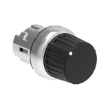 LPSS433 Металлический переключатель с круглой ручкой, 3 положения 1-0<2, фиксация в центральном положении и слева, (без крепежного основания LPXAU 120M)