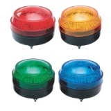 MS86W Низкопрофильная светодиодная сигнальная лампа, постоянное/мигающее свечение или маячок, 86 мм