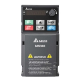 VFD1A6MS21AFSAA Преобразователь частоты MS300, 1x230В, 0.18/0.25 кВт, 1.6/1.8А, ЭМС С2, IP20