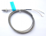 TS1-K-4.5-5-M6-S1-1.5M Термопара типа K, защитная трубка диаметром 4,8 мм и длиной 5 мм, с вращающейся гайкой М6х10, кабель 1,5 м
