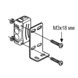 BJ BRACKET B Кронштейн для серии BJ 14 x 35 мм (опциональный) для датчиков BJ
