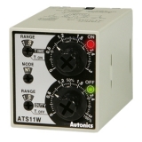 ATS11W-41 двойной  таймер, 6 режимов, Универсальная шкала(0.1 сек.-10час.), DPDT(2c) или 2 SPDT, 100-240VAC/24-240VDC, 11-контактный, (Ответная колодка по запросу)
