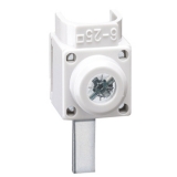 P1X9201 Контактный зажим однополюсный для запитки шин автомат. выкл., сечение проводника макс. 25 кв. мм