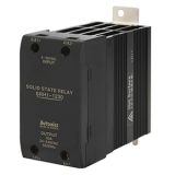 SRH1-1430 Однофазное твердотельное реле с встр. радиатором, монтаж на DIN рейку, входное напряжение 4-30 VDC, напряжение нагрузки 48-480VAC, номинальный ток 30A, перекл. через 0.