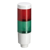 8LT4K02BG Световой модуль непрерывного свечения, встроенная светодиодная цепь, цвет зеленый красный, 24 VDC