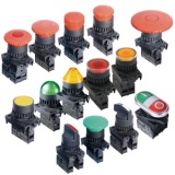 Кнопки, переключатели, монтажное отверстие 22/25 мм