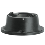 8 LB6 BP 03  Монтажный переходник, горизонтальный, черный