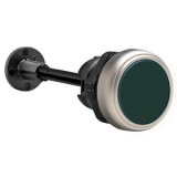 LPCR1002 Нажимная кнопка для механического управления без фиксации, пластиковый корпус, Утапливаемый тип (ход 5,2мм). Регулируемая длина 0...150мм., в комплекте с тягой, (без крепежного основания ..AU120), цвет черный