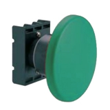 8 LP2T B6163 Толкатель грибовидной кнопки d=60 мм, в пластиковом корпусе, без фиксации, (в комплекте с крепежным основанием ..AU120), цвет зеленый