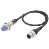 PRDW12-8DN Датчик приближения экранированный, увеличеное раст. срабатывания, диаметр датчика: 12 мм. расстояние срабатывания: до 8 мм. NPN НО, с индикацией, с разъемом на кабеле.