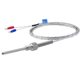 TW-N(CA)^d=6.4*100L*2M*PT1/8 Термодатчик, со штуцером, Хромель-Алюмель(K), d=4,8мм, L=100мм, Кабель 2 м, резьба PT1/8
