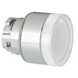 8 LM2T QL108 Толкатель кнопки c фиксацией в металлическом корпусе, с возможностью установки подсветки, (без крепежного основания ..AU120) цвет белый