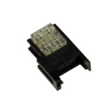 CNE-S04-WT Гнездо на кабель, прозрачный, 4-контактное, AWG 28 до 30, сечение провода 0.05 до 0.08, диаметр 0.6 до 0.8мм