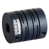 ERB-A-26S-06/08 Муфта для энкодера, длина 30 мм, диаметр внешний 26 мм, с одной стороны внутренний диаметр 6 мм, с другой стороны 8мм, материал алюминий, винтовое крепление.