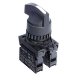 S2SR-S4WA, Переключатель 2 положения с фиксацией, с длинной ручкой, НО, цвет белый