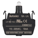SA-LAR Светодиодный блок, 110-220VAC, красного цвета