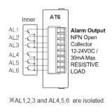 KRN100-CARD KRN-AT6 Плата выхода сигнализации, транзисторный выход NPN, 12-24VDC, Не более 30 мА