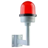 SNT-U125-D1-48 Сигнальные лампа, авиационная, настенный монтаж, мигающее свечение, Красный, 48V/DC, IP65.