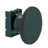 8 LP2T B6162 Толкатель грибовидной кнопки d=60 мм, в пластиковом корпусе, без фиксации, (в комплекте с крепежным основанием ..AU120), цвет черный