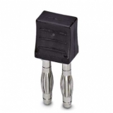 KSS 8 Короткозамыкающая вилка, Полюсов: 2, Цвет: черный