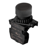 S2PR-P1KA, Кнопка нажатия, НО, цвет черный