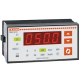 DMK16R1 3-х фазный мультиметр с релейным выходом. LED дисплей. установка на дверь, размер 96х48 мм.