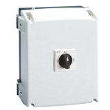 GAZ160ET6 Переключатель-разъединитель в корпусе UL/CSA, 4/4X,  реверсивный рубильник с 3 полюсами I-0-II, 160 А