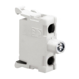 LPXLPBM8 Светодиодный индикатор для кнопочных пультов типа LPZP, с постоянным свечением, с полной защитой от повыш. напряжения, с винт. клеммами, питание 185…265V AC цвет белый