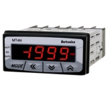 MT4N-AA-4N Мультиметр, измеряет переменный ток от 0 до 5 А АC и частота 0.1 до 9999 Гц, размер 48x24x83 мм, функция масштабирования, без выходов (только индикация), питание прибора 100-240VAC.